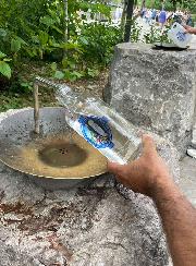 Bouteille d'Eau de Lourdes 1 Litre - Image Apparitions