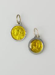 Médaille Vierge Marie - Jaune