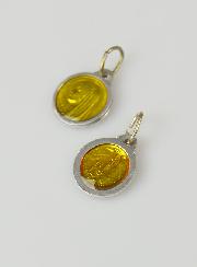 Médaille Vierge Marie - Jaune