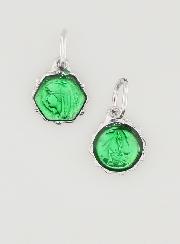 Médaille Vierge Marie 8mm - Vert