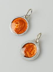 Médaille Vierge Marie 11mm - Couleur Orange