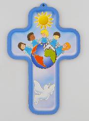 Croix en Bois Enfant du Monde
