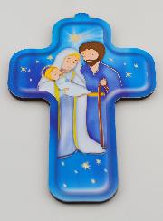 Croix en Bois Enfant - Sainte Famille