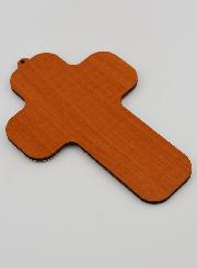 Croix en Bois Enfant - Ange en Prière Modèle Garçon