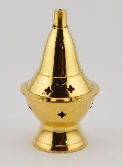 Brûle encens Religieux - Laiton Doré