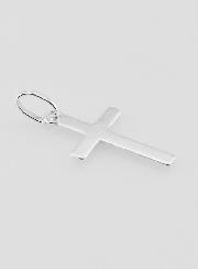Pendentif Enfant Croix du Christ - Argent Massif 18mm