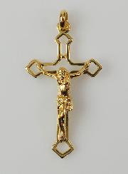 Pendentif Croix Ajourée - Plaqué Or