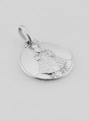 Médaille Enfant Jésus de Prague en Argent Massif - 16mm