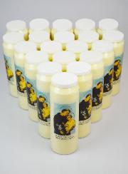 Lot de 20 Bougies de Neuvaine à Saint Antoine