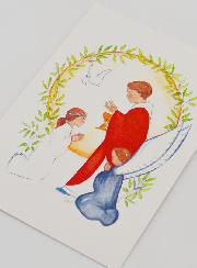 Carte de Communion - Première Communion Fille