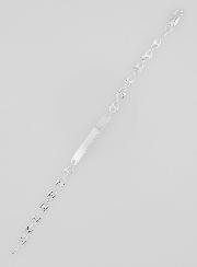 Gourmette Argent 19cm - Grain de Café 6mm