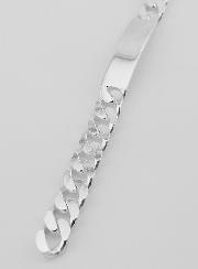 Gourmette en Argent 22cm - Maille XXL 12mm