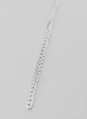 Gourmette Identité en Argent 925/1000 - Maille 4mm