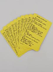 Lot de 10 Cartes de Prières à Saint Paul