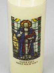 Bougie de Neuvaine à Saint Paul - 17.5cm