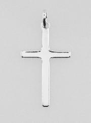 Pendentif Croix du Christ en Argent 27mm