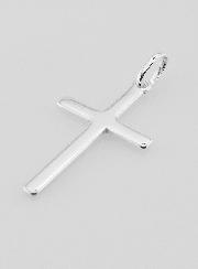 Pendentif Croix du Christ en Argent 27mm