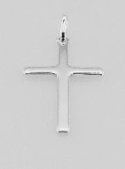 Pendentif Croix du Christ en Argent 27mm