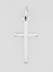 Pendentif Croix Chrétienne en Argent 18mm