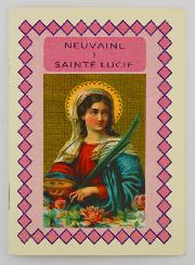 Livret de Neuvaine à Sainte Lucie