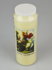Bougie de Neuvaine à Saint Georges - 17.5cm