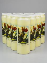 Lot de 10 Bougies de Neuvaine à Saint Georges