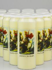 Lot de 20 Bougies de Neuvaine à Saint Georges