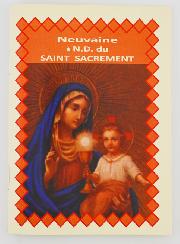 Livret de Neuvaine à Notre Dame du Saint Sacrement
