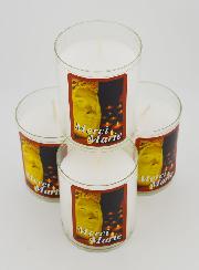 4 Bougies Veilleuses Sainte Vierge Marie - Merci Marie
