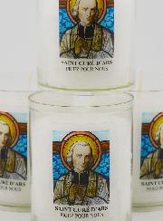 4 Bougies Veilleuses Saint Curé d'Ars
