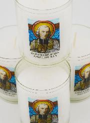4 Bougies Veilleuses Saint Curé d'Ars