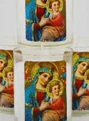 4 Bougies Veilleuses Notre Dame du Perpétuel Secours