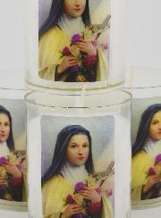4 Bougies Veilleuses Sainte Thérèse