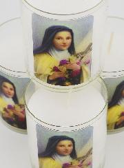 4 Bougies Veilleuses Sainte Thérèse