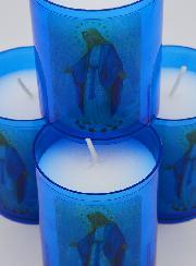 4 Bougies Veilleuses Vierge Médaille Miraculeuse - Rue du Bac