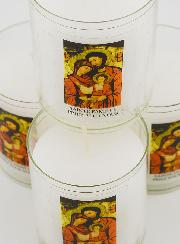 4 Bougies Veilleuses Sainte Famille