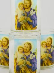4 Bougies Veilleuses Saint Joseph