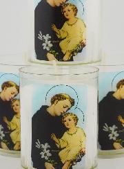 4 Bougies Veilleuses Saint Antoine