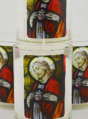 4 Bougies Veilleuses Sacré-Coeur de Jésus