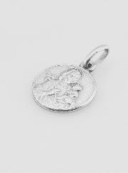 Médaille Saint Joseph en Argent Massif - 12mm