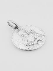 Médaille Sainte Lucie en Argent Massif - 18mm