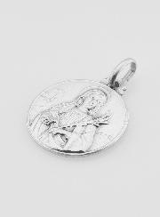 Médaille Sainte Lucie en Argent Massif - 18mm