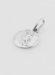 Médaille Saint Michel en Argent Massif - 10mm