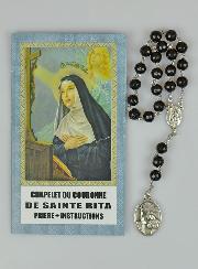 Chapelet Couronne de Sainte Rita de Cascia