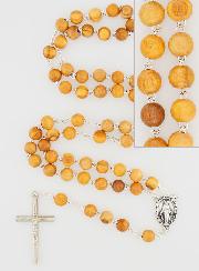 Chapelet en Bois Médaille Vierge Miraculeuse
