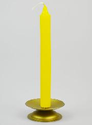 Bougie Teintée Masse Jaune