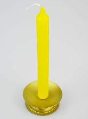 Bougie Teintée Masse Jaune