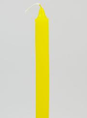 Bougie Teintée Masse Jaune