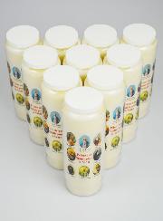 Lot de 10 Bougies de Neuvaine Prier nos Saints pour les Malades