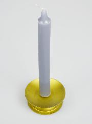 Bougie Teintée Masse Grise